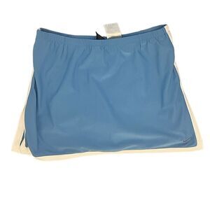 Nike Blue and White Women's Skirt